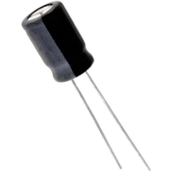 Elektrolytkondensator 0.1 µF, 50 Volt, stående, 5-pack